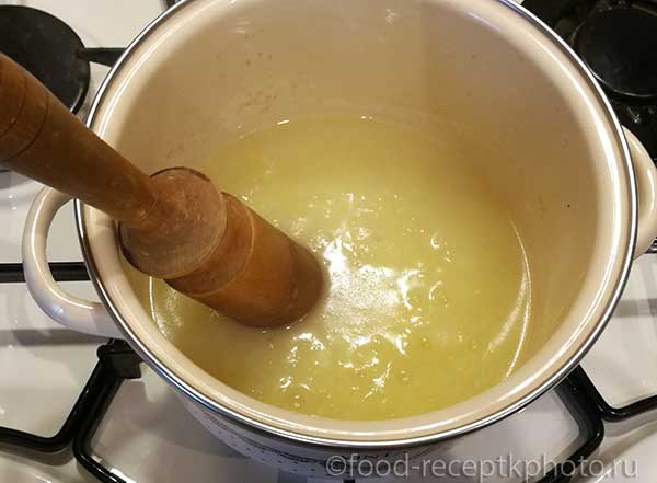 Сырный суп с картофелем и беконом